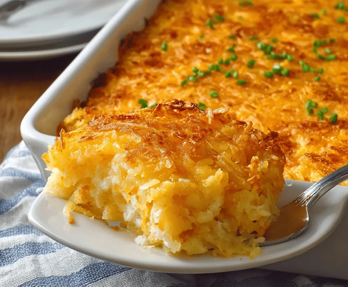 Grandma's Hash Brown Casserole
