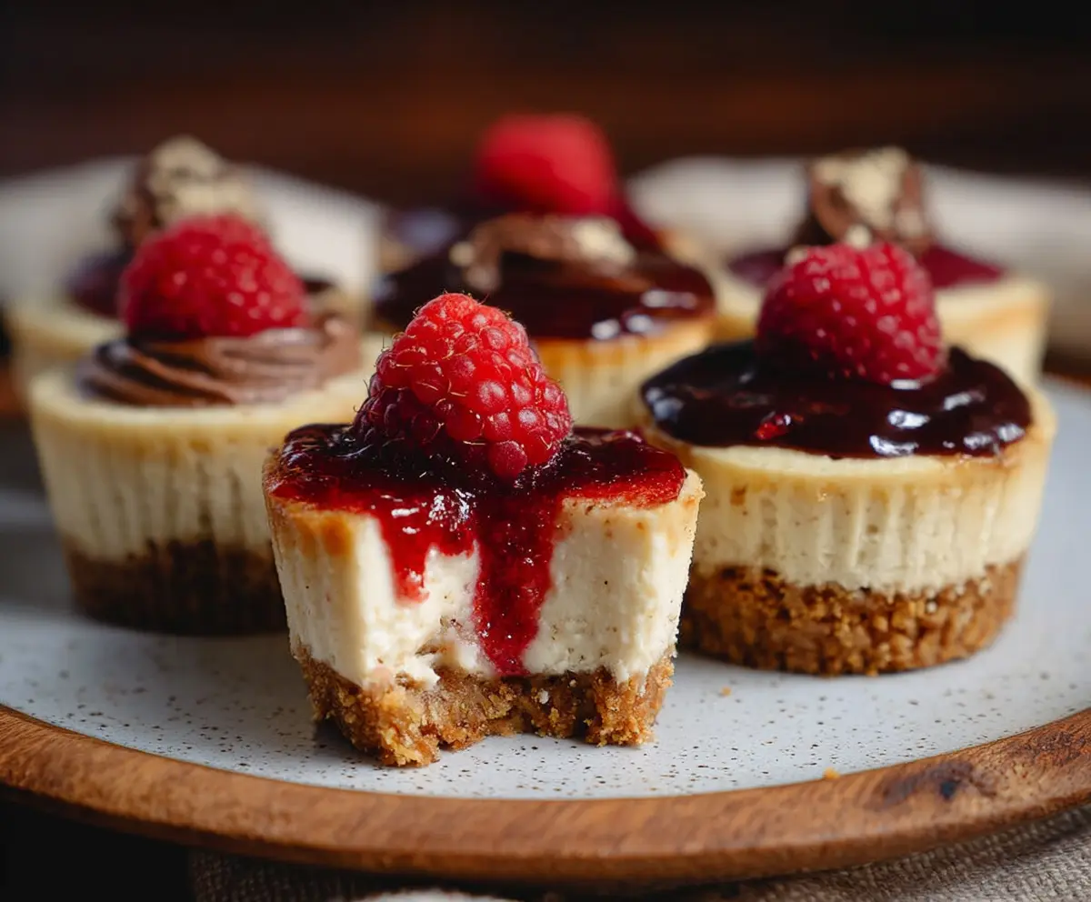 Mini Vegan Cheesecakes (Baked)