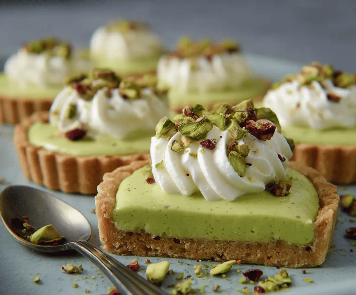 Pistachio Pudding Tart