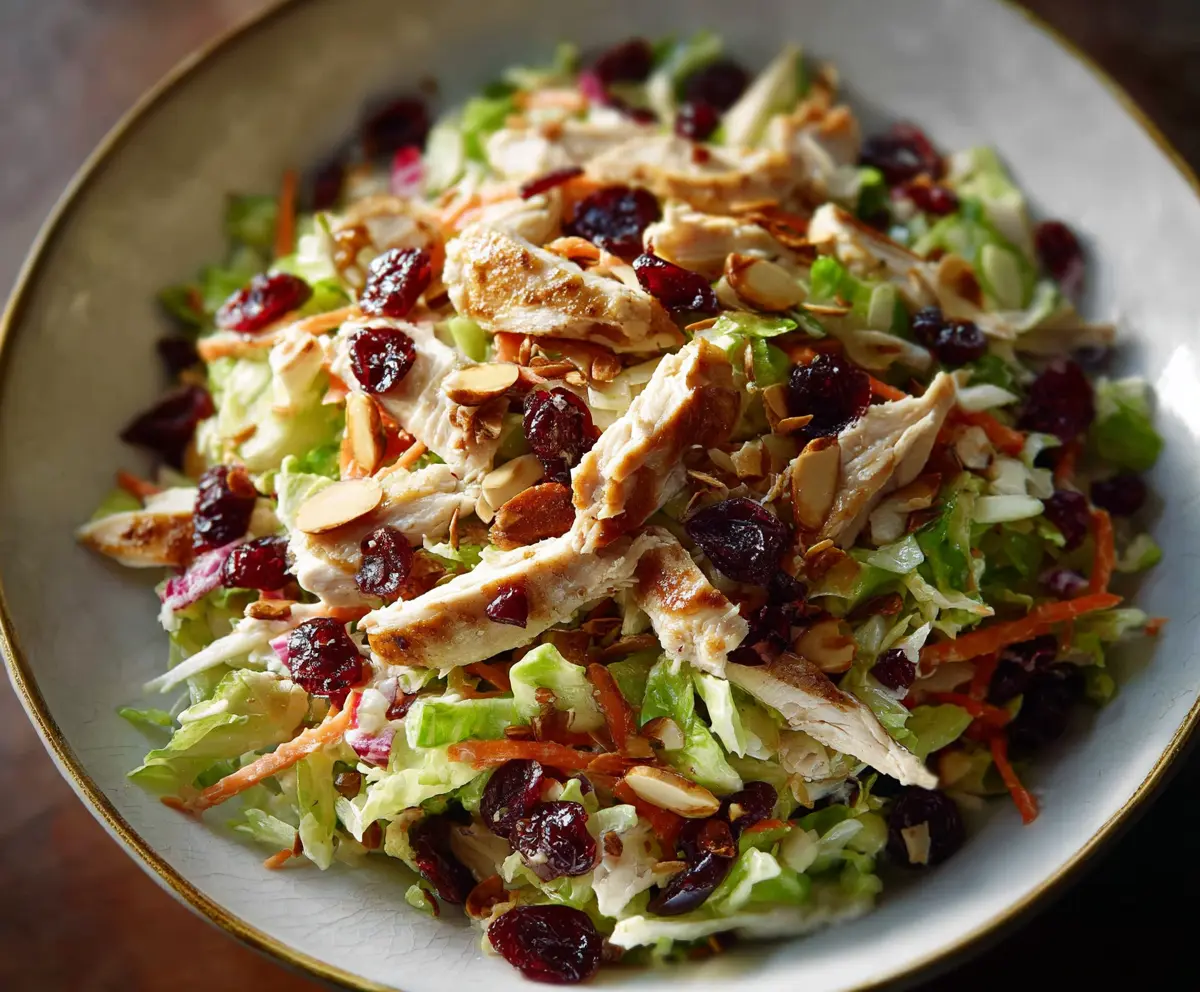 Asian Chicken Cranberry Salad