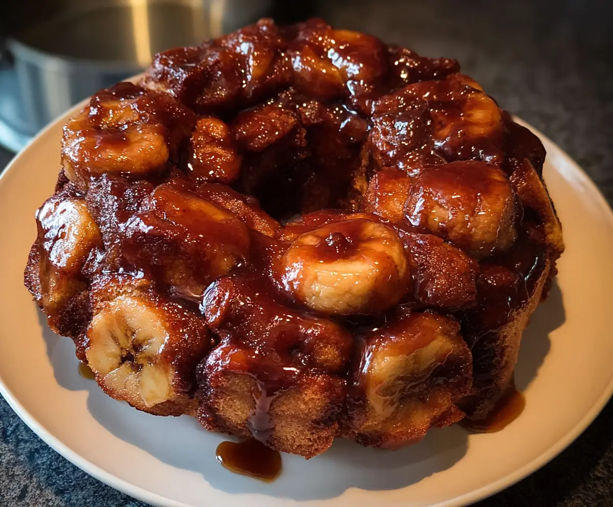 Bananas Foster Monkey Bread