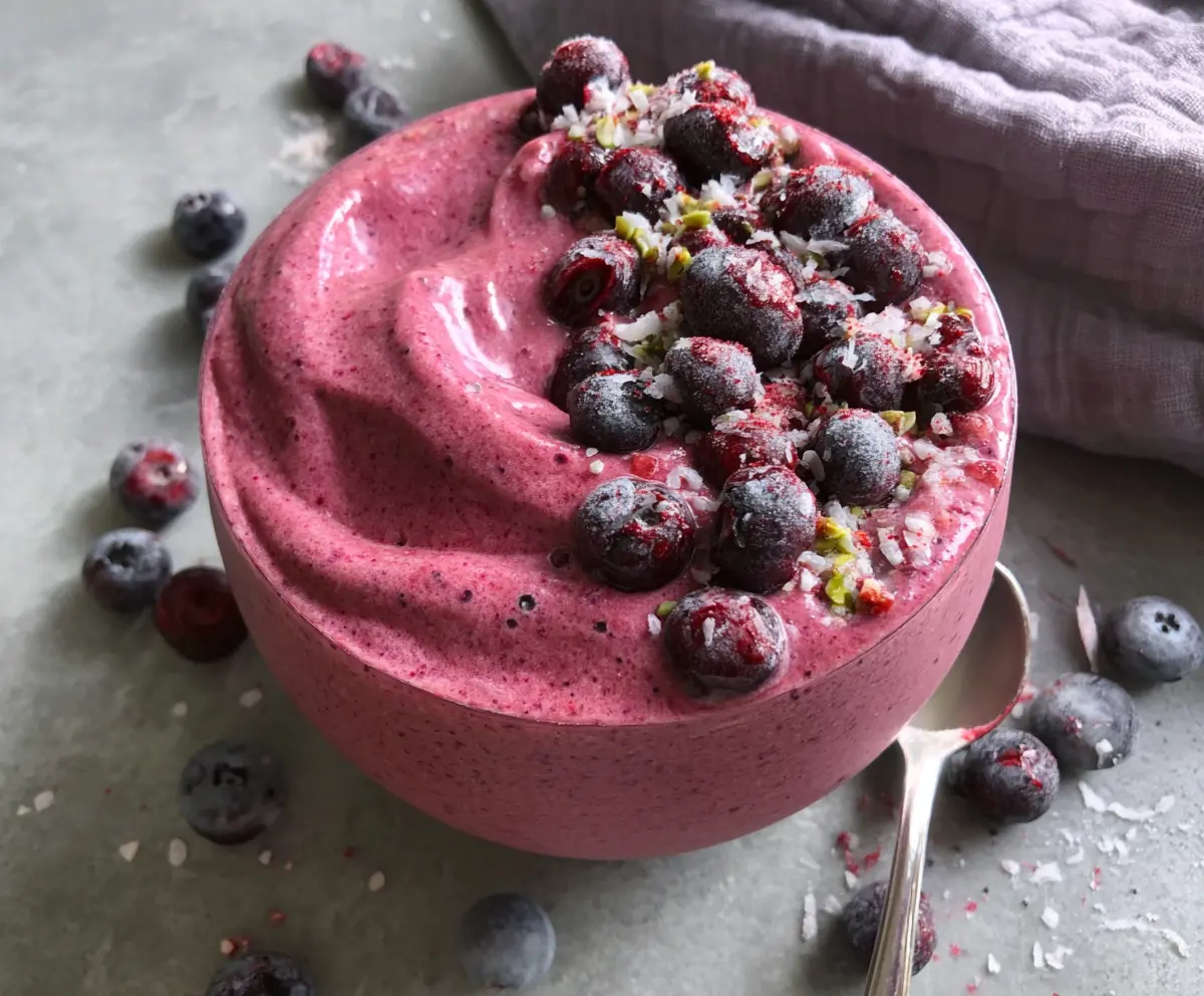 Blueberry Cherry Smoothie