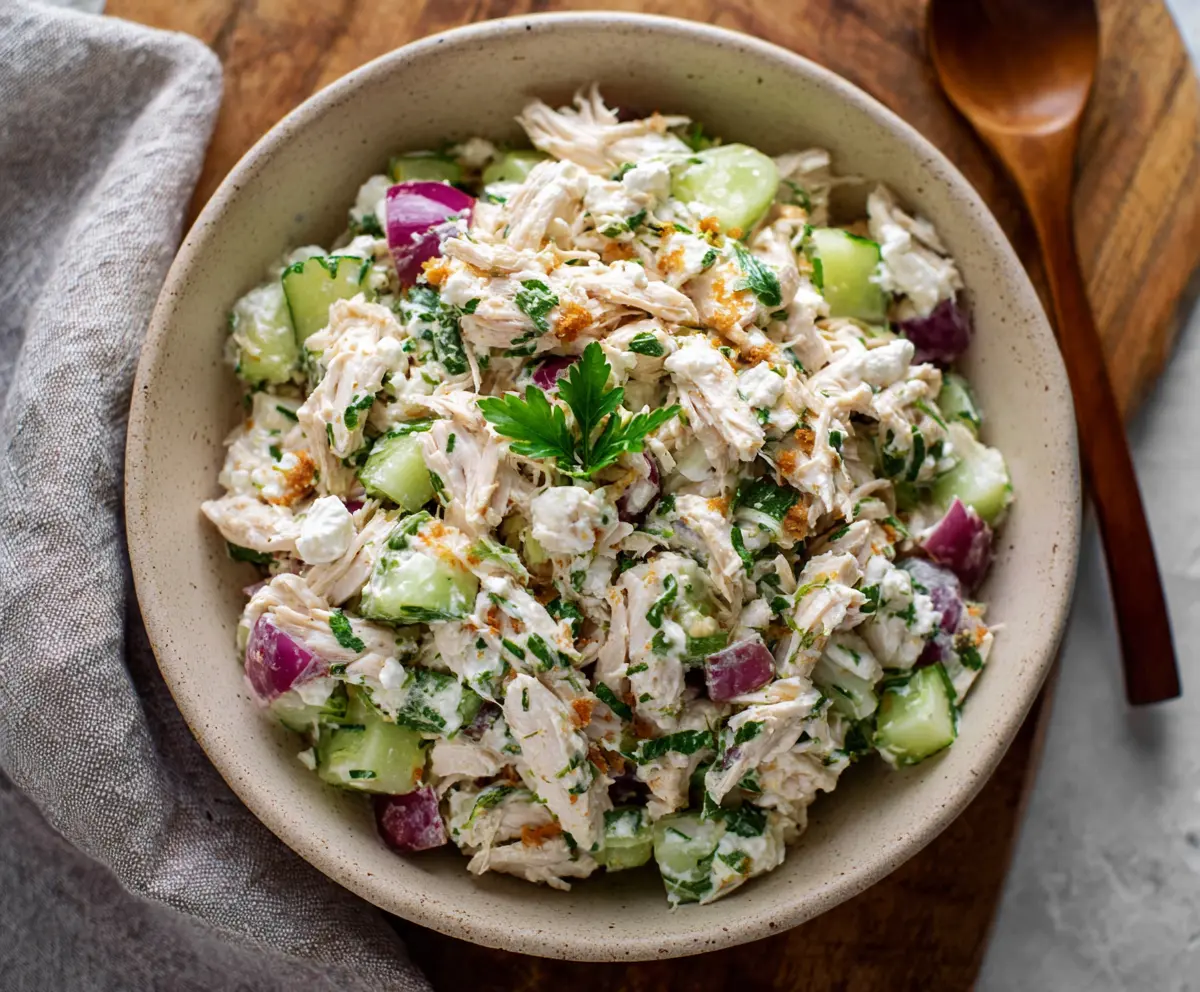 Cottage Cheese Chicken Salad