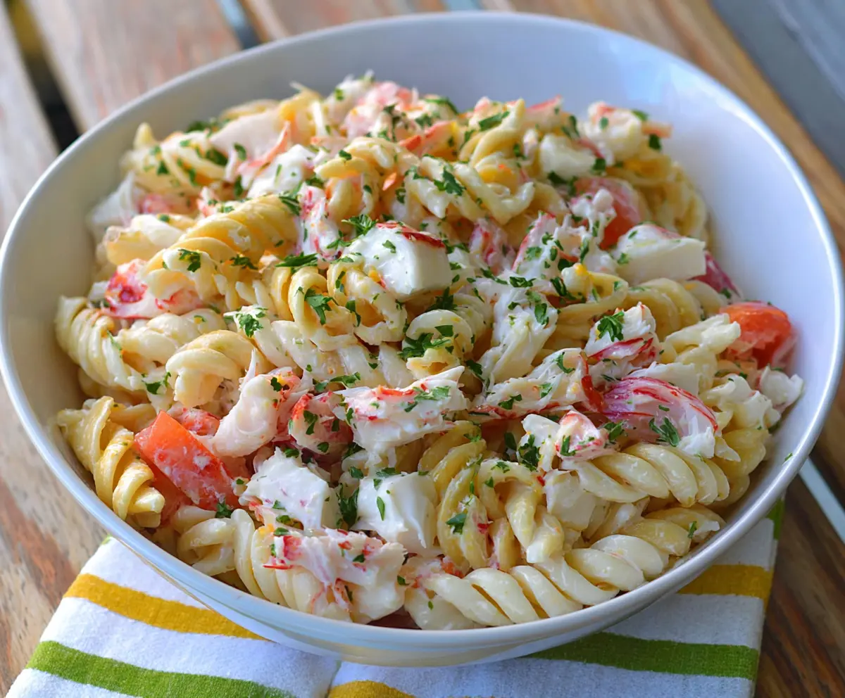Crab Pasta Salad 