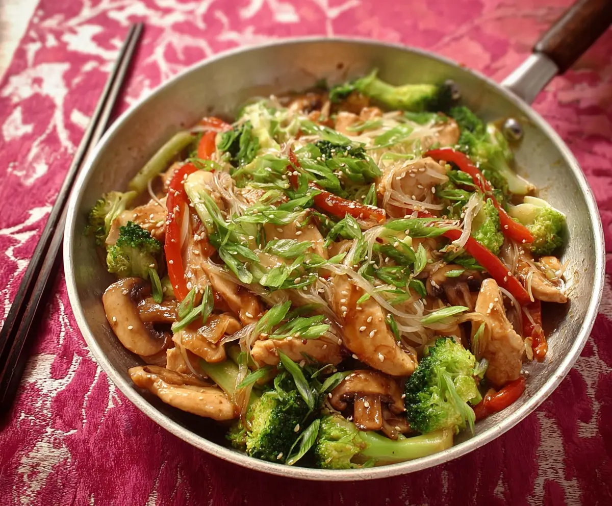Garlic Chicken Stir Fry