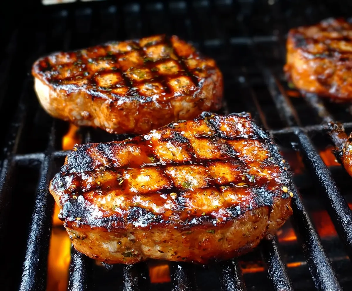 Grilled Pork Loin Chops