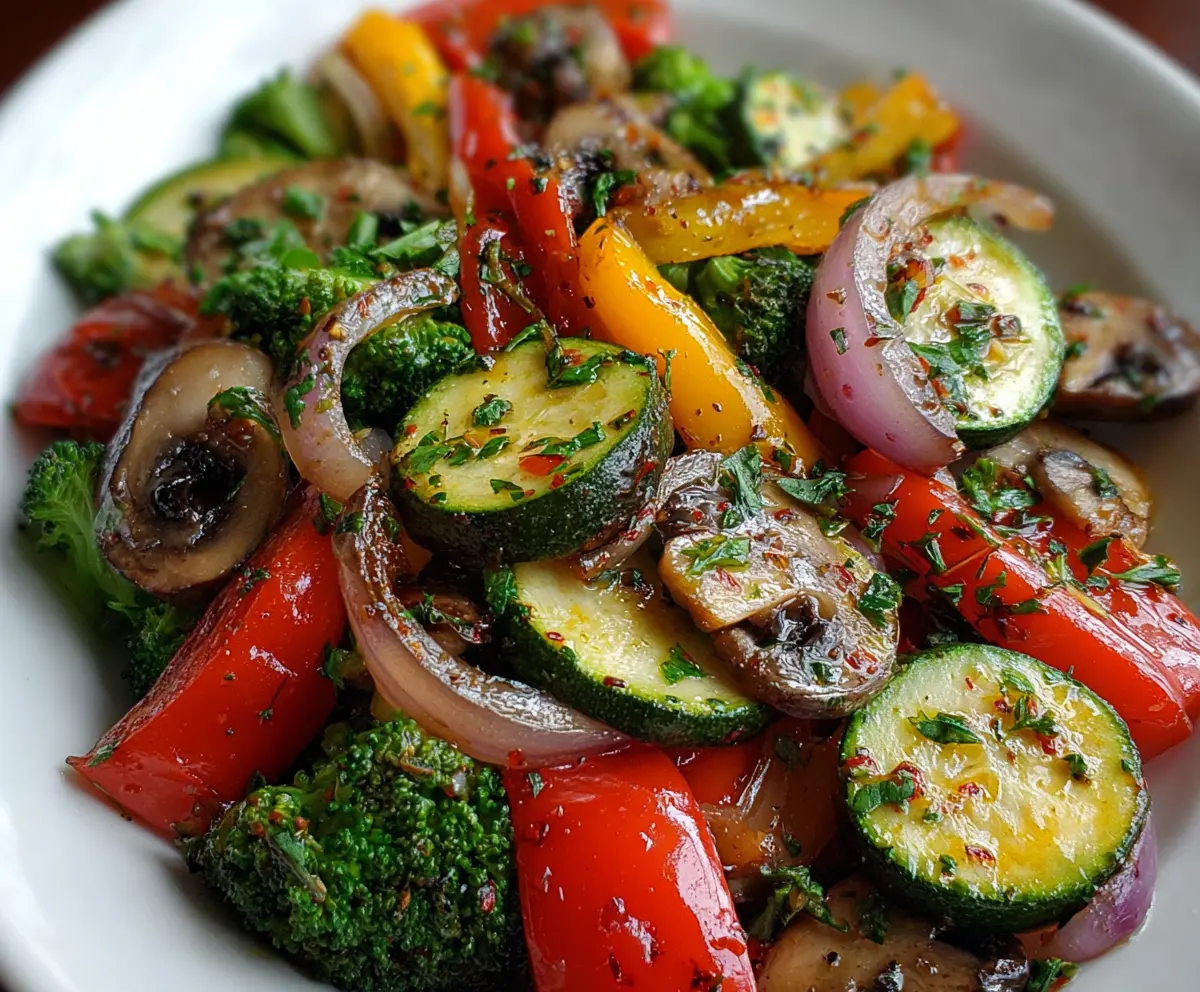 Healthy Sautéed Vegetables