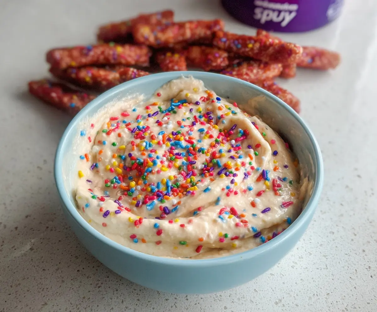 High Protein Cake Batter Dip
