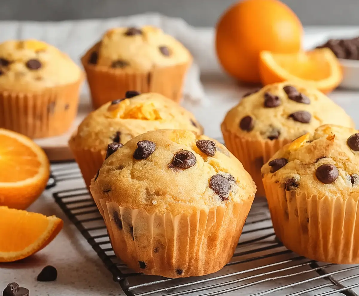 Orange Chocolate Chip Muffins