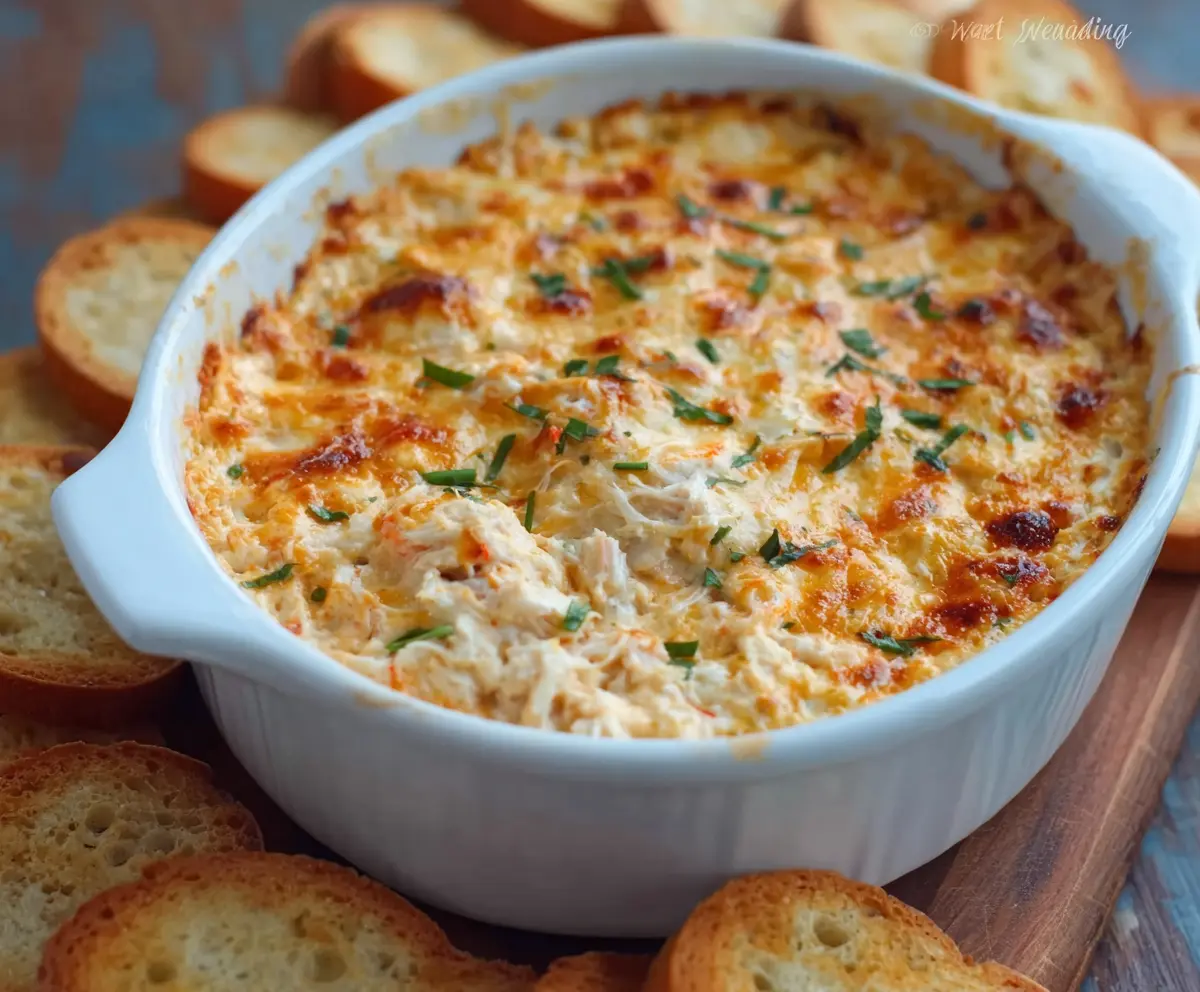 Cheesy Hot Crab Dip