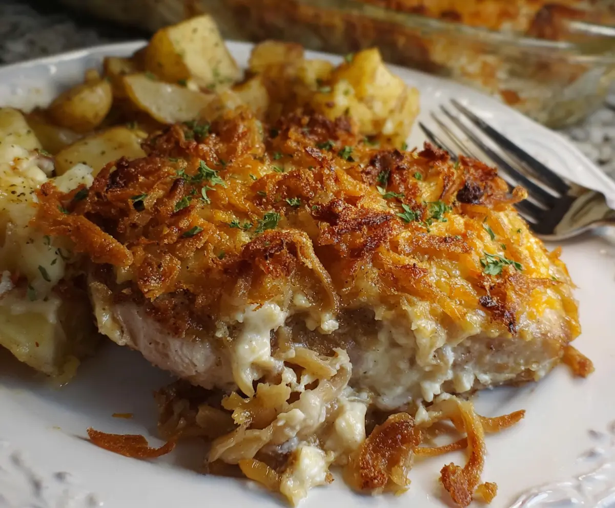 Pork Chop Potato Casserole