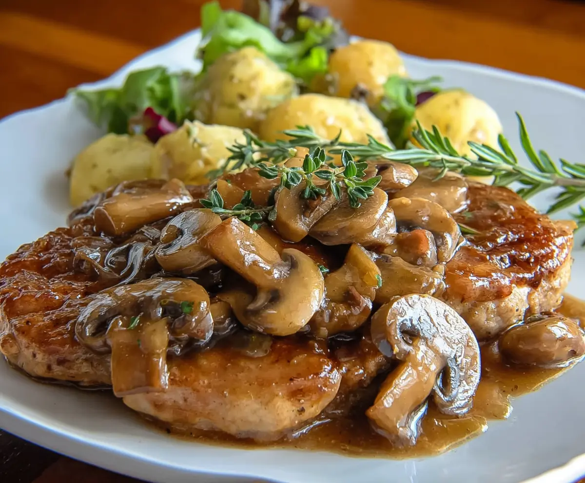 Pork Marsala