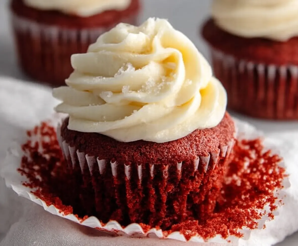 Small Batch Red Velvet Cupcakes