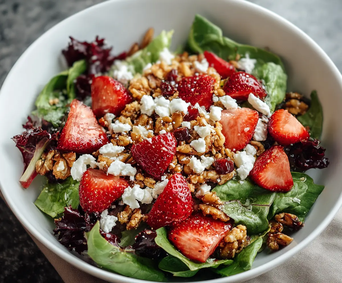 Strawberry Crunch Salad