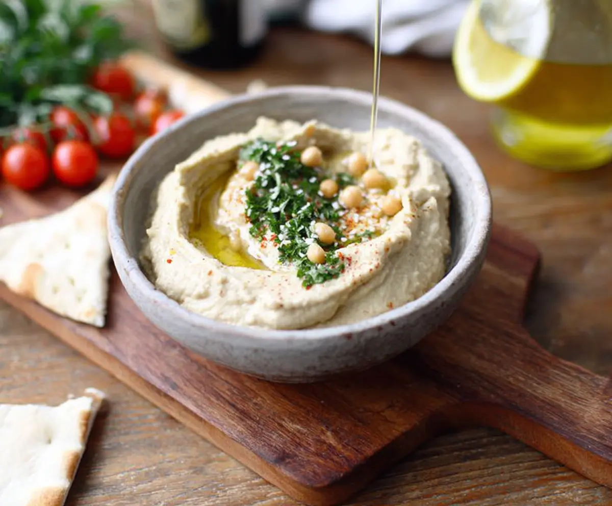 Baba Ganoush: Roasted eggplant Dip