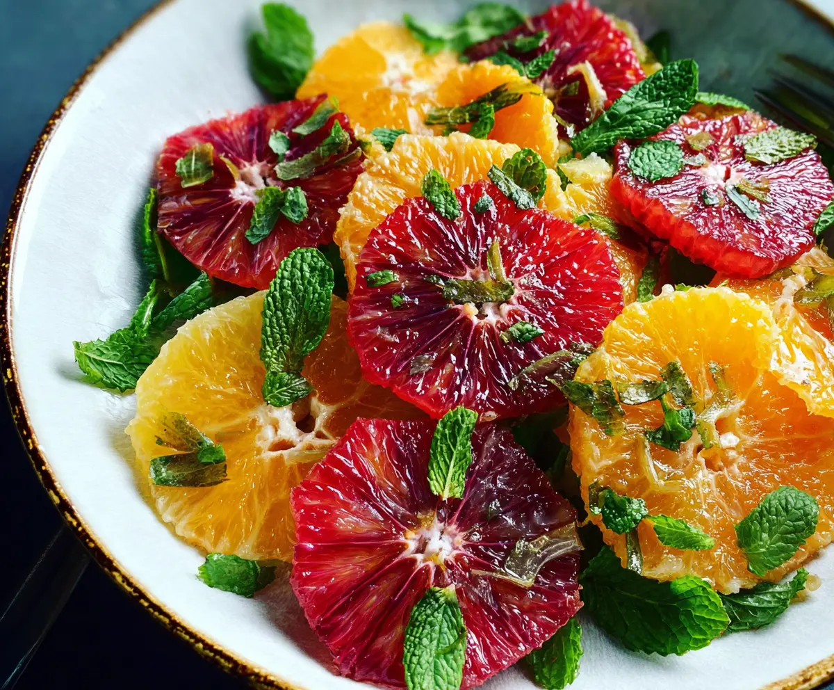 Indian Seasonal Citrus & Mint Salad