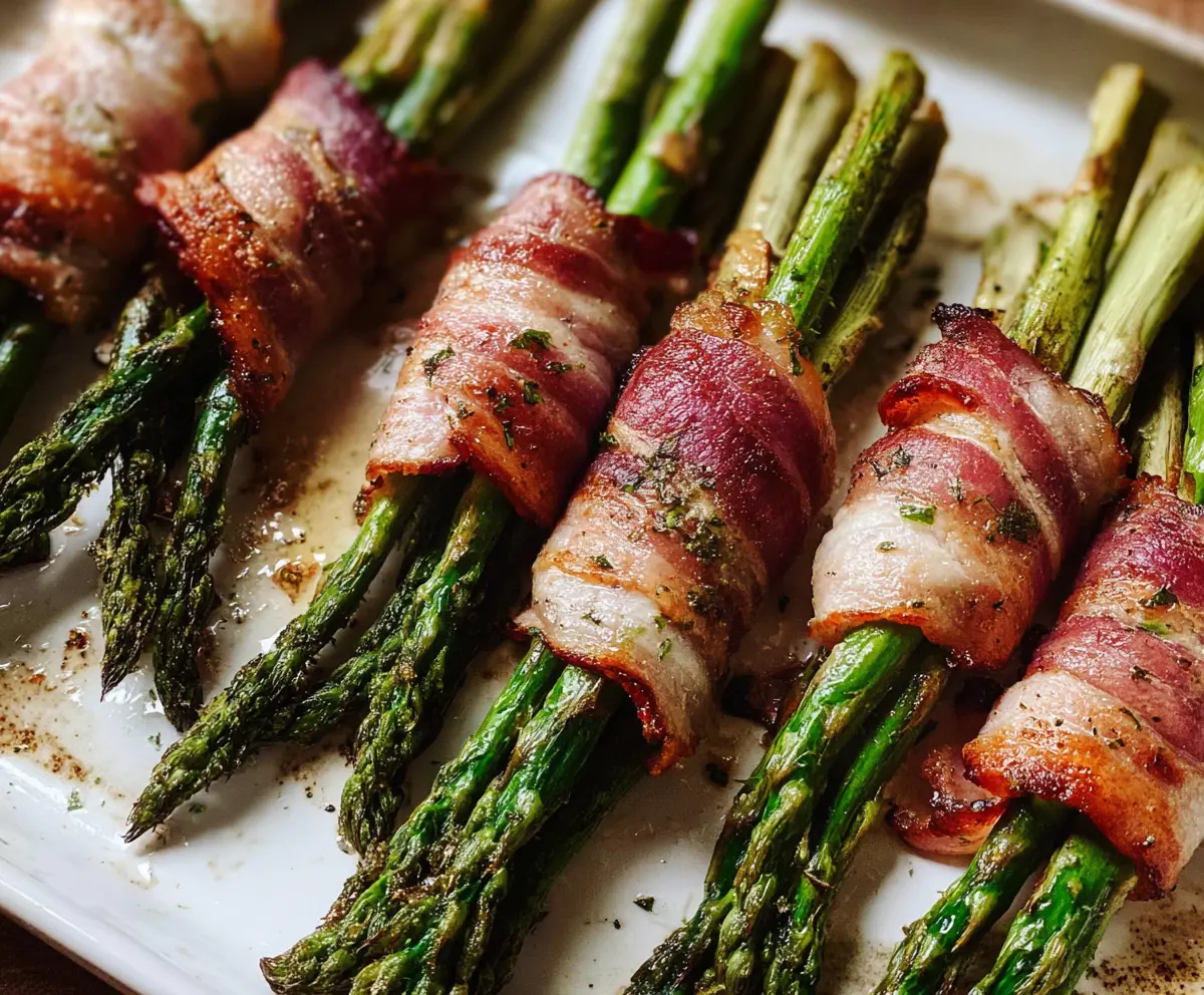 Whole30 Bacon Wrapped Asparagus