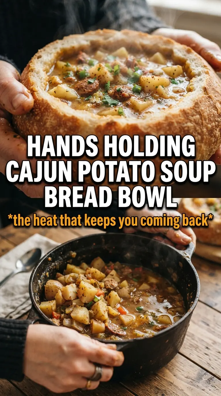 Cajun Potato Soup creamy smoky hearty