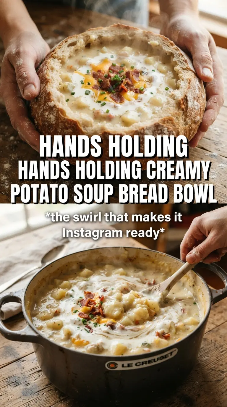 Creamy Potato Soup silky golden