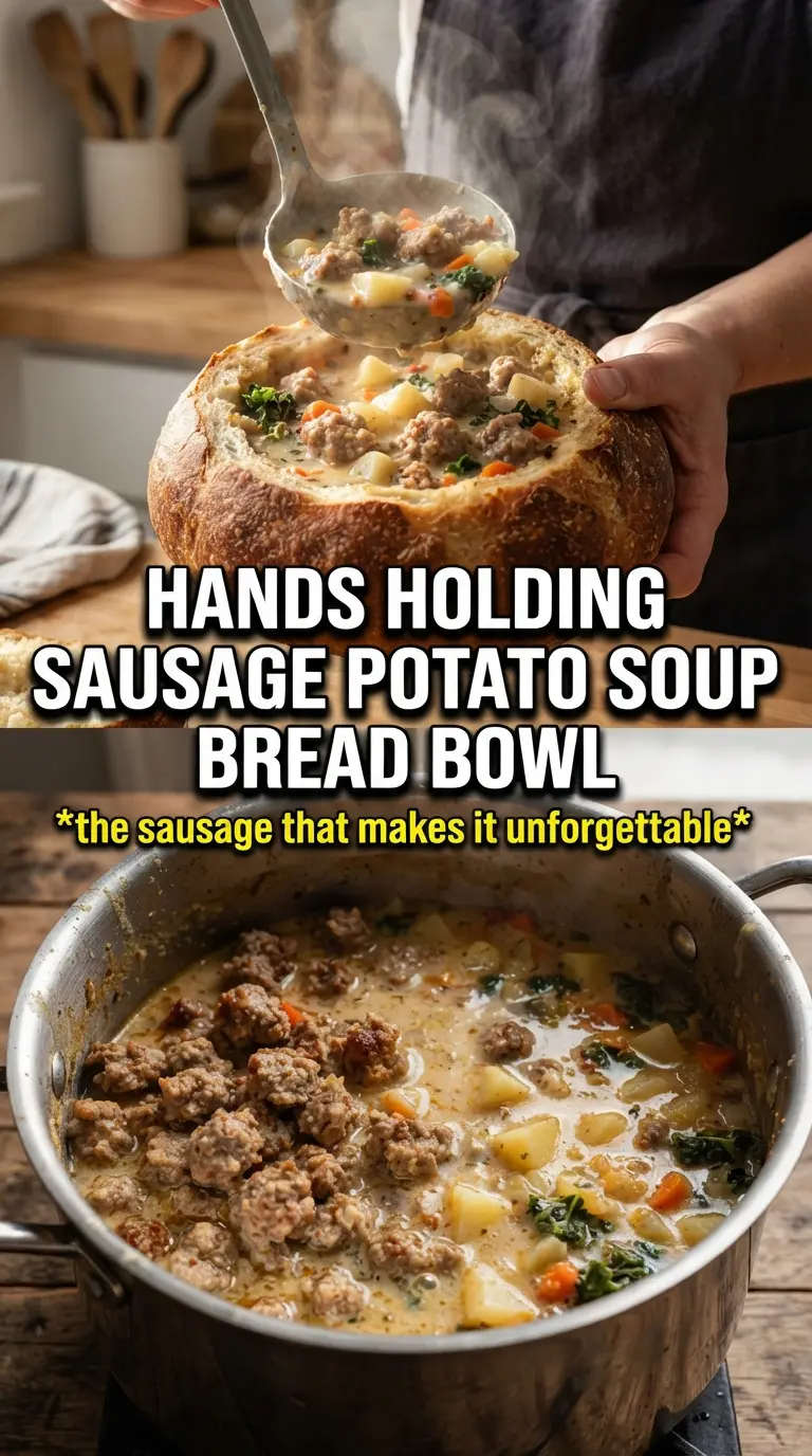 Sausage Potato Soup creamy hearty