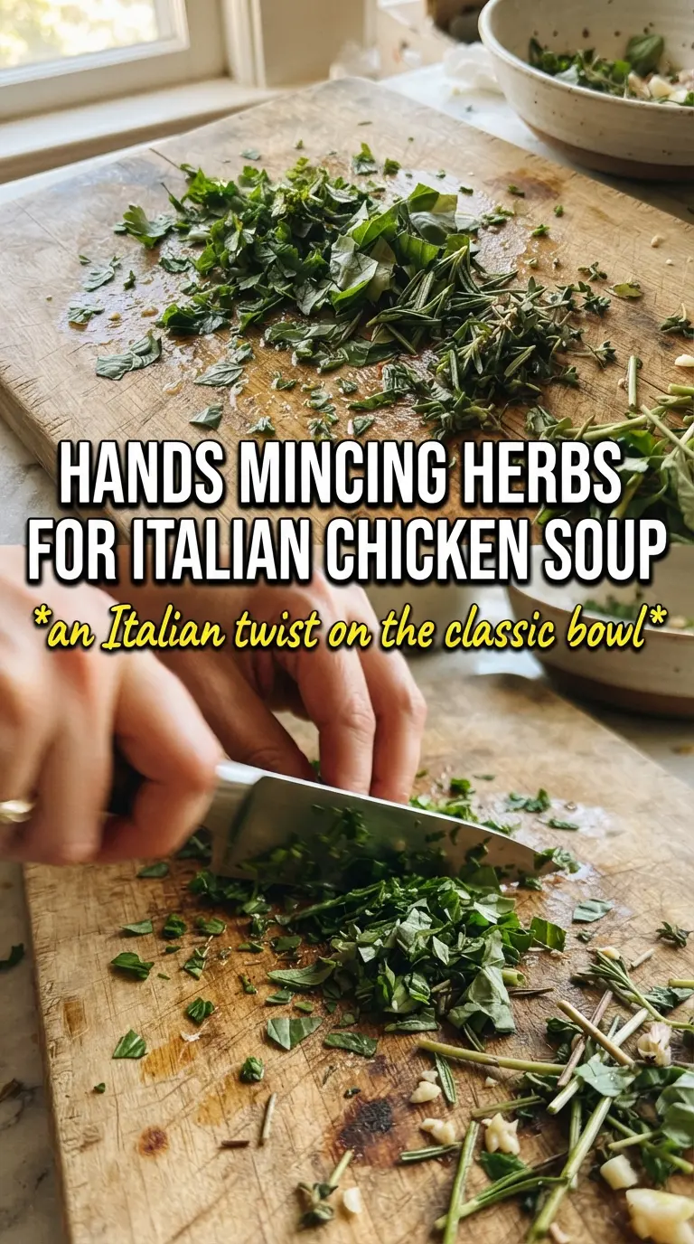 Slow Cooker Italian Chicken Noodle Soup tomato-kissed hearty brothy