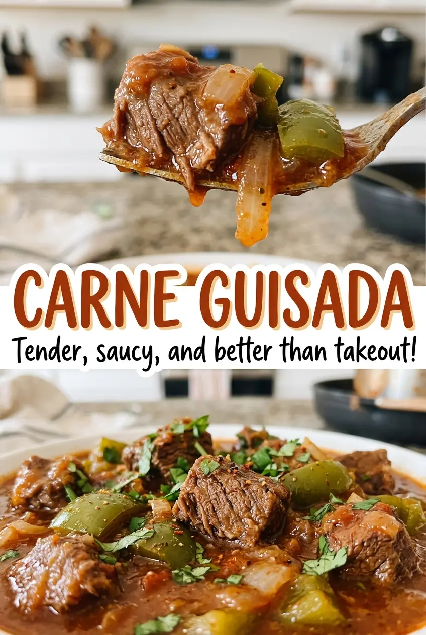 Carne Guisada rich, thick gravy