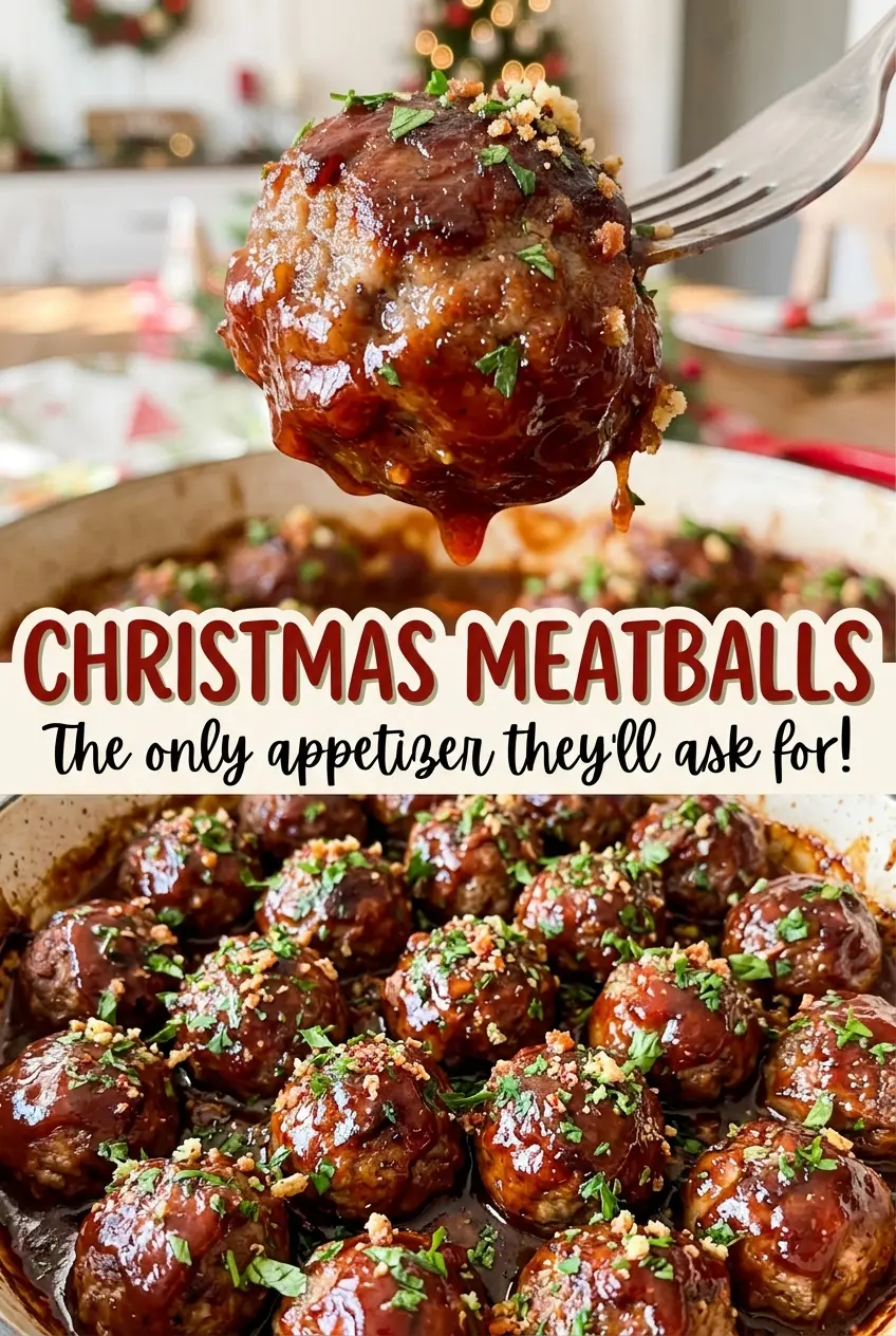 Christmas Meatballs tender beef bites