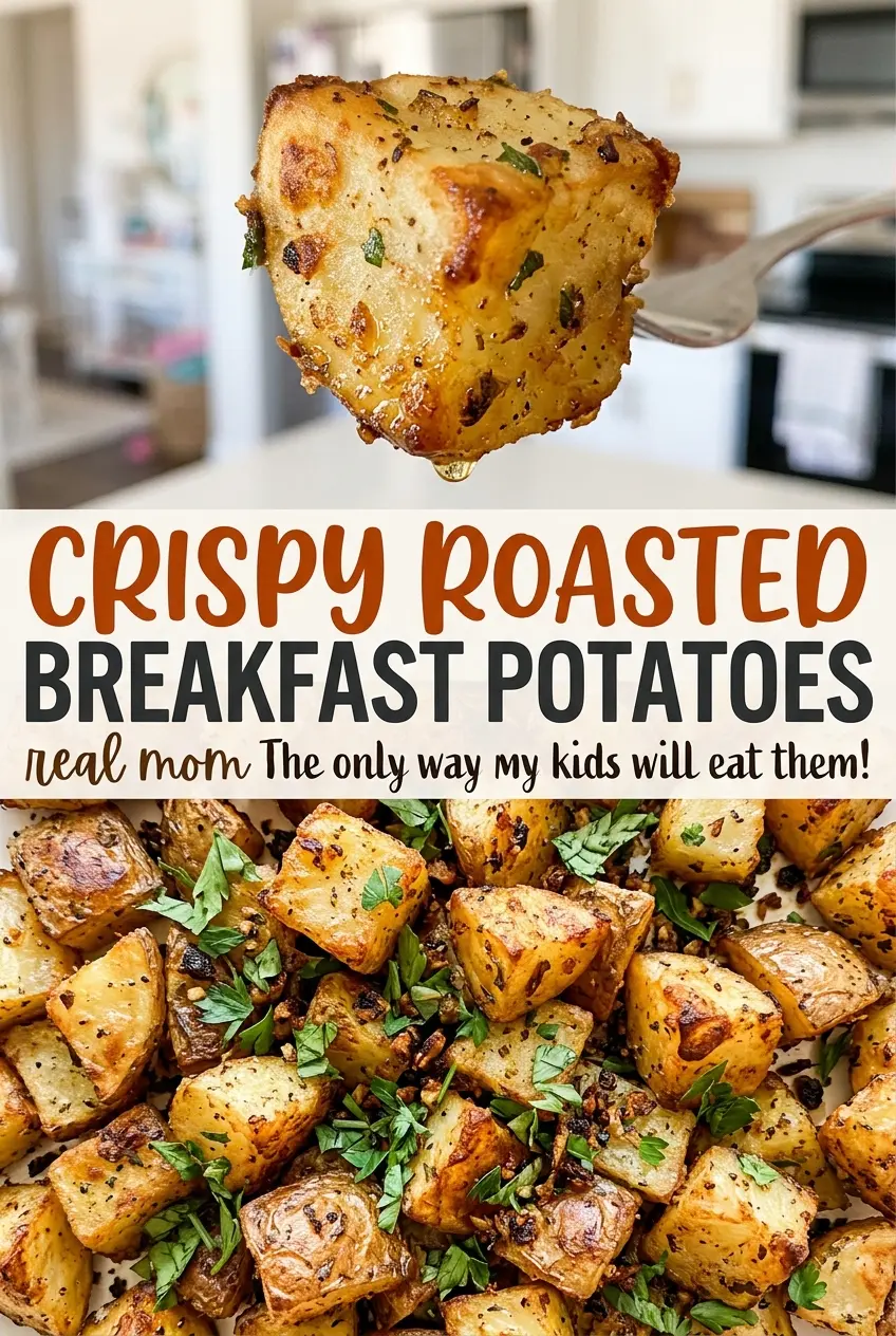 Crispy Roasted Breakfast Potatoes browned seasoned bites