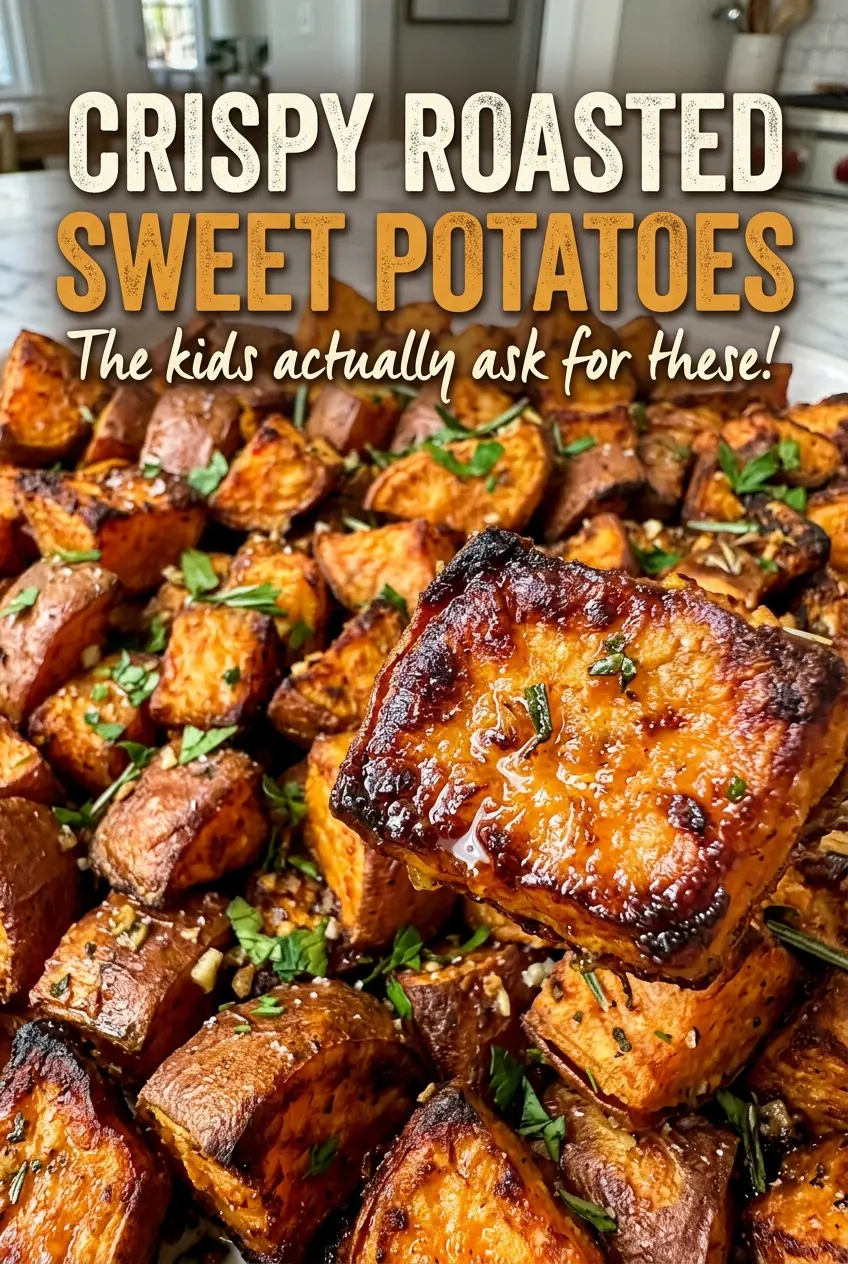 Crispy Roasted Sweet Potatoes smoky crisp edges