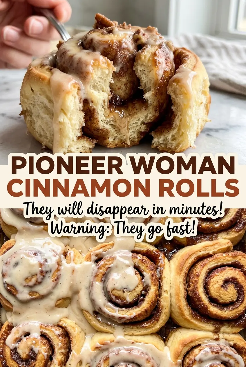 Pioneer Woman Cinnamon Rolls soft cinnamon swirls