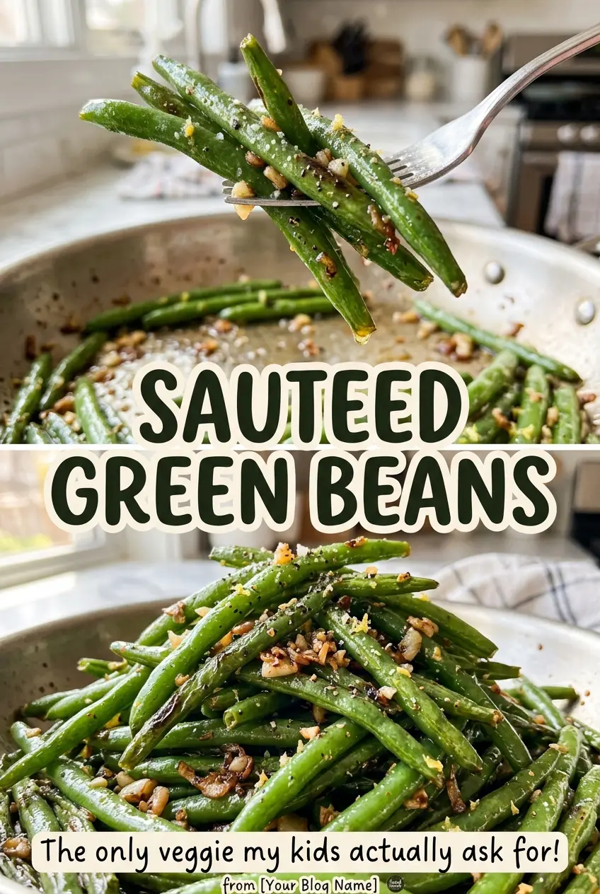 Sauteed Green Beans tender garlicky side
